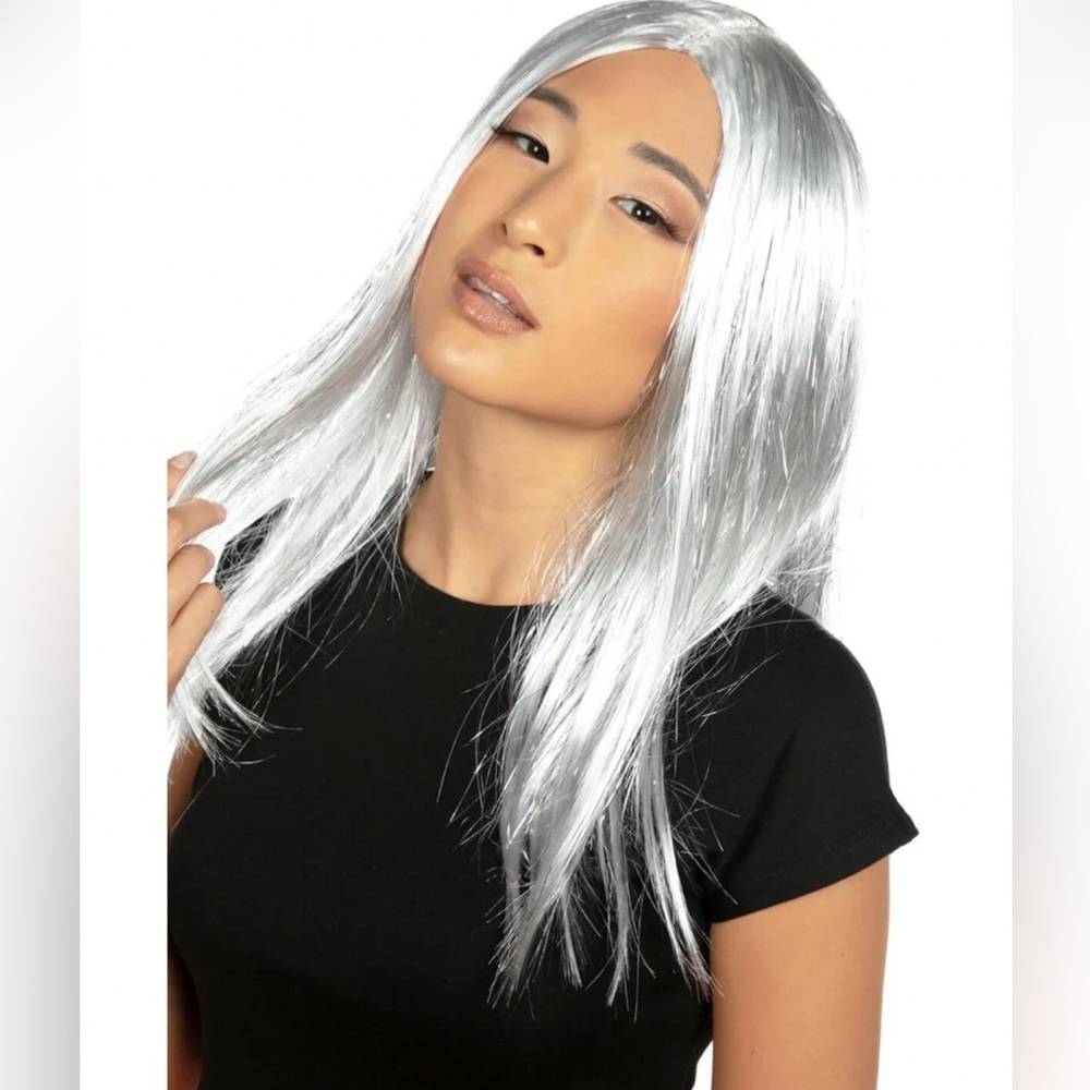 Tipsy Elves Silver Women's Wig